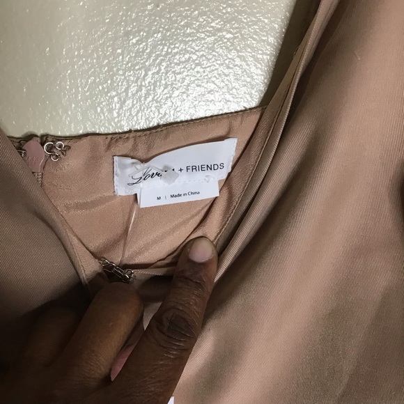 Revolve Lovers + Friends Women Jumpsuit  Sz. Med  NWT Missing Belt - Picture 6 of 8